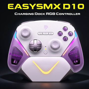EasySMX D10 Wireless Game Controller TMR anti-interference